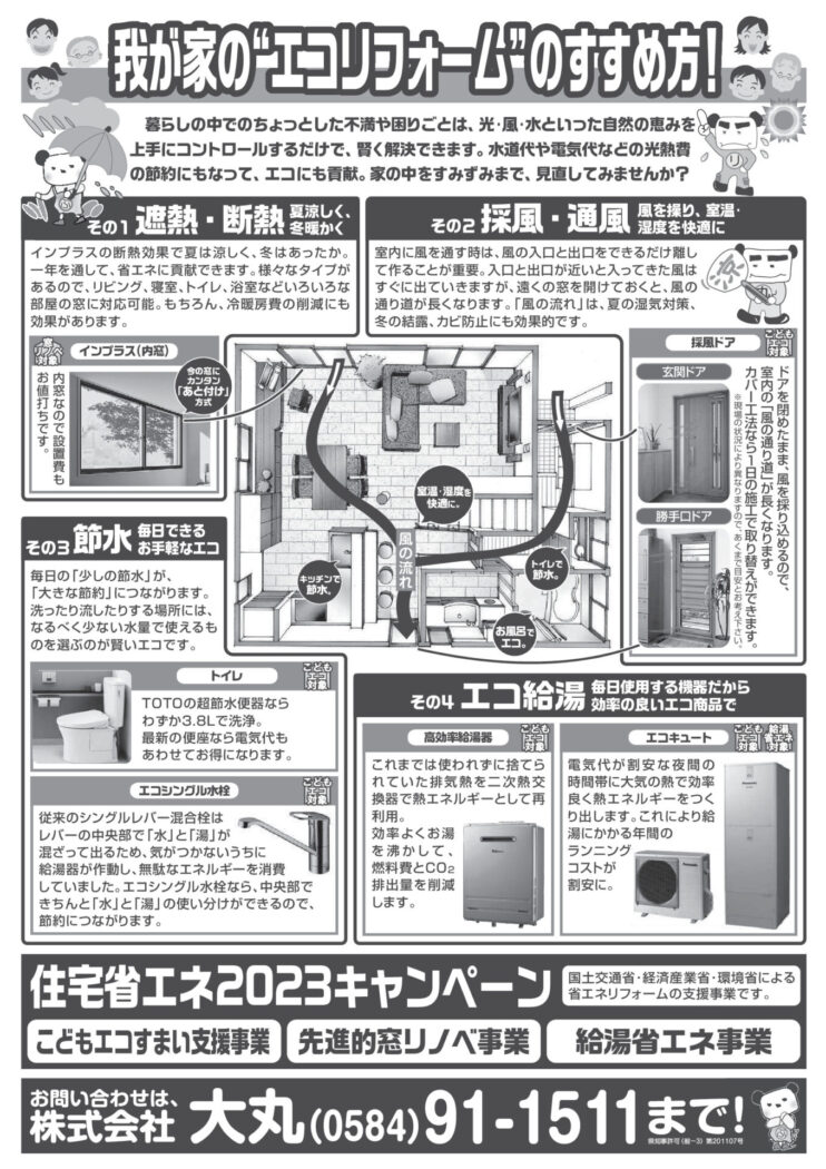 【2023年7月】エコリフォーム