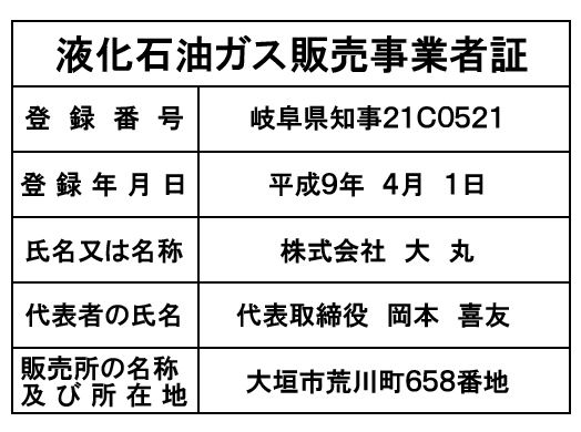 2026液化石油ガス販売事業者証