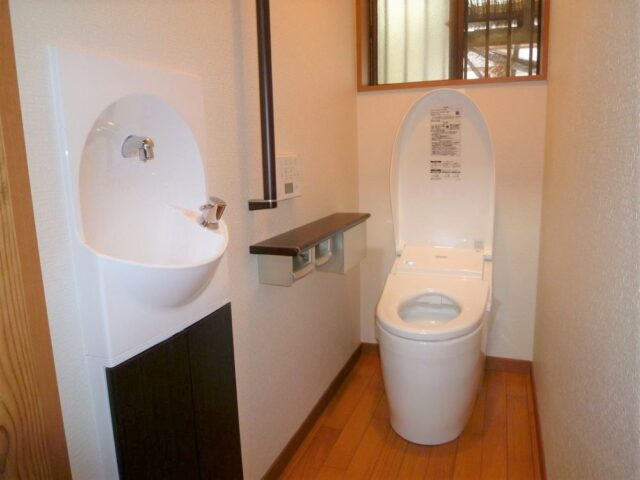 和式トイレから洋式トイレへ