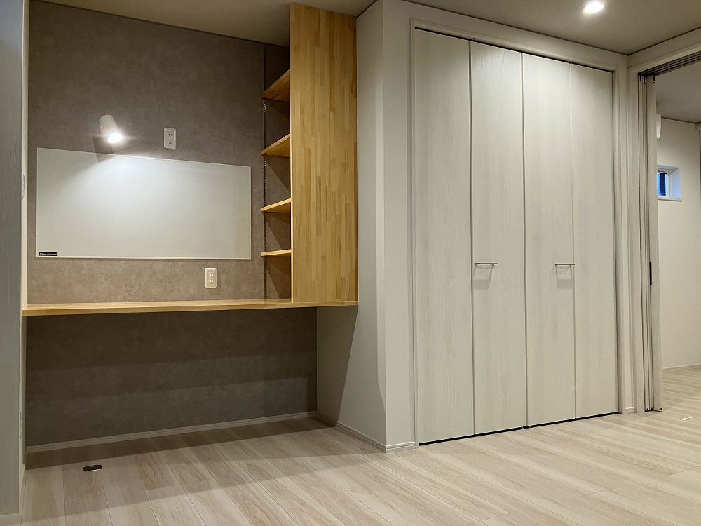 奥様のご要望！　収納に拘りました！