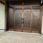 鍵の故障に合わせて、玄関引戸新調しました。